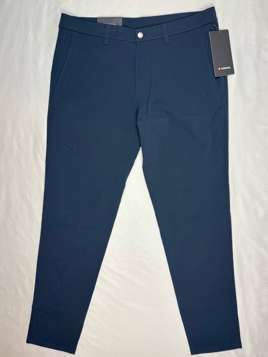 lululemon athletica Other - Lululemon Mens ABC Woven Air Commission Pants 36 x 32 Slim Fit Navy Blue B8